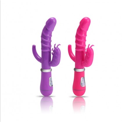 双头刺激震动棒充电款Double-headed stimulation vibrator rechargeable-q 双头刺激震动棒充电款Double-headed stimulation vibrator rechargeable-q