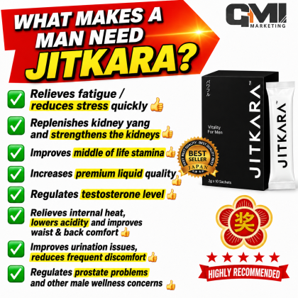 Jitkara GMI Health Supplement (10 pkt/box) Ready Stock